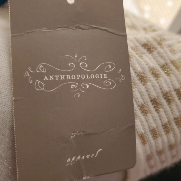 Anthropologie Sparrow Gold Gilt Dress - Picture 7 of 7